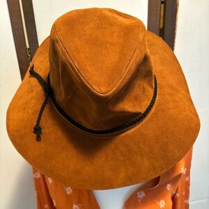 Altar’d State - Beige Brown Wide Brim Hat Western Cowboy Sun Summer Cap ONE SIZE